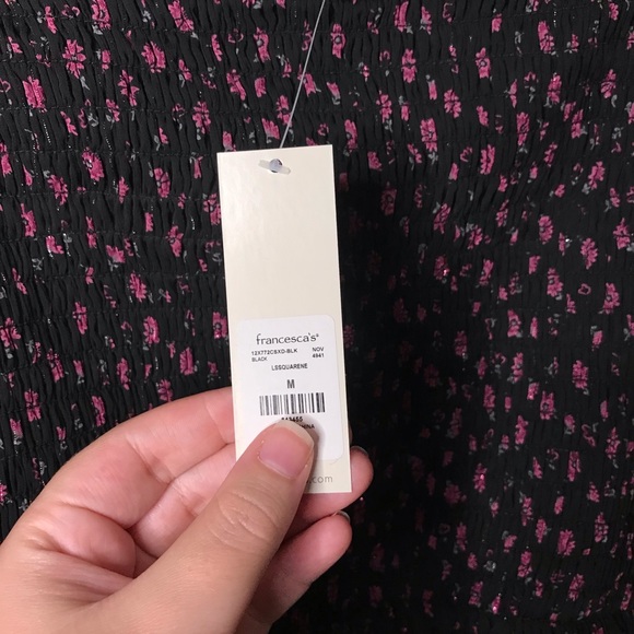 ☕️B2G1 Francesca's | Floral Long Sleeve Top - Picture 4 of 6